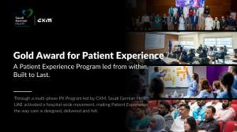 Saudi German Health UAE Awarded Gold Recognition for Patient Experience Excellence