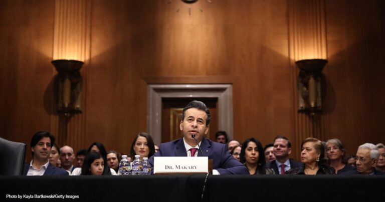 مارتین مَکاری، رئیس جدید FDA